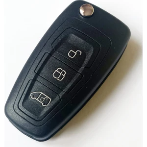 Ford Transit Custom Courier Connect 2013-2019 Uyumlu Anahtar Kabı Kumanda Kabı Oto Anahtarlık Logolu