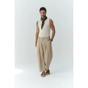 Hector Bej Geniş Paça Erkek Pantolon