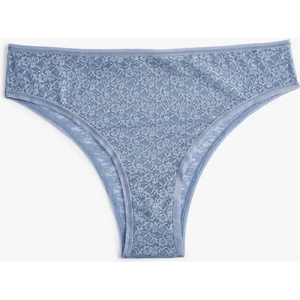 Çiçekli Dantel Brazilian Külot