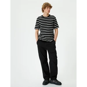 Oversize Paraşüt Pantolon Kargo Cep Detaylı