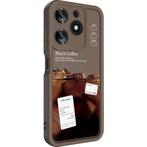 Kip GSM Tecno Spark 10C Kılıf Kamera Korumalı Baskılı Arka Yüzey Zore Klas Kapak