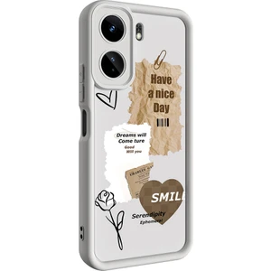 Kip GSM Xiaomi Mi 13T Kılıf Kamera Korumalı Baskılı Arka Yüzey Zore Klas Kapak