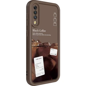 Kip GSM Galaxy A70 Kılıf Kamera Korumalı Baskılı Arka Yüzey Zore Klas Kapak