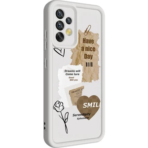 Kip GSM Galaxy A32 4g Kılıf Kamera Korumalı Baskılı Arka Yüzey Zore Klas Kapak