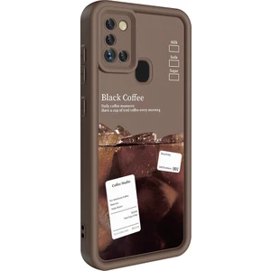 Kip GSM Galaxy A21S Kılıf Kamera Korumalı Baskılı Arka Yüzey Zore Klas Kapak