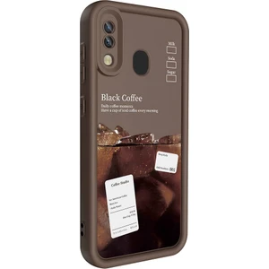 Kip GSM Galaxy A20 Kılıf Kamera Korumalı Baskılı Arka Yüzey Zore Klas Kapak