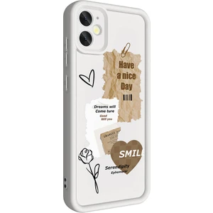 Kip GSM Apple iPhone 12 Kılıf Kamera Korumalı Baskılı Arka Yüzey Zore Klas Kapak