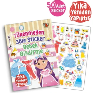 Tükenmeyen Jöle Sticker Bebek Giydirme