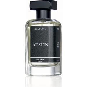 Illusione Austin EDP Erkek Parfüm 100ml | Odunsu-Baharatlı-Amber | Erik, Sedir, Paçuli, Misk