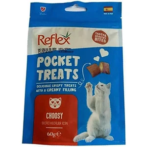 Pocket Treats Choosy Seçici Kediler Için Tavuklu Kedi Ödülü 60 gr
