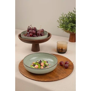 Kütahya Porselen Moderna 2 Li 20 cm Kase Yeşil