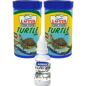 Turtle Green Sticks 2X100ML Kutu Kaplumbağa Yemi ve Multivitamin