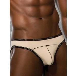 Erkek Kenarı Yazılı Ten Modal Slip C5T1N2O1