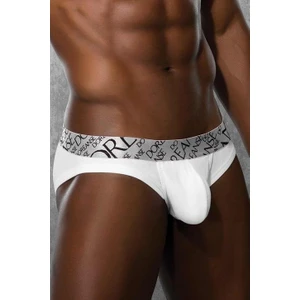 Erkek Modal Beyaz Torbalı Mini Paça Boxer Slip C8T8N7O1