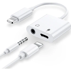 Lightning To 3.5 mm Adaptör Tüm iPhone Modelleriyle Uyumlu, Hem Müzik Hem Şarj Ikisi Bir Arada