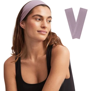 Salvia Dione Saç Bandı 2li Kadın Erkek Spor Pamuk Likra Bandana Fitness Tenis Koşu Yürüyüş Trekking Makyaj Yüz Cilt Temizliği Bandi Outdoor Yoga Pilates Ter Alın Kafa Bandı Headband Hairband Seti