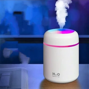 300 ml Rgb Işıklı Ulrasonik Ledli Hava Nemlendirici Buhar Makinesi ve Aroma Verici Buhardanlık