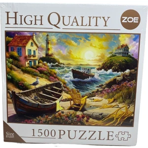 High Quality 1500 Parça Puzzle Red Umbrella 1663