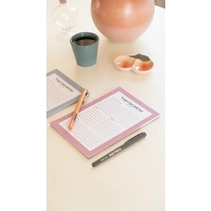 Chi-Chi Papers Masaüstü Planlayıcı Yapılacaklar Listesi - Pembe