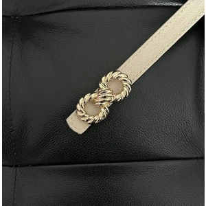 ZR Accessory Burgu Tokalı Ince Kadın Kemeri, Ceket Kemeri, Gömlek Kemeri, Elbise Kemeri