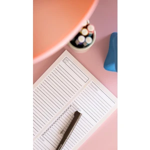 Chi-Chi Papers Günlük Masaüstü Planlayıcı - Gri