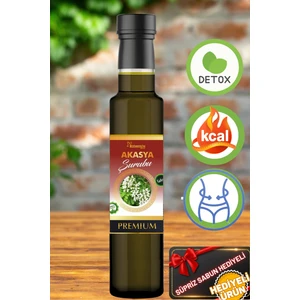 Akasya Gamı Şurubu 250 ml  Fazlalık Atmaya Yardımcı Detox Şurubu