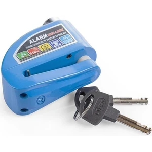 Alarmlı Motosiklet Disk Kilidi 110DB Mavi