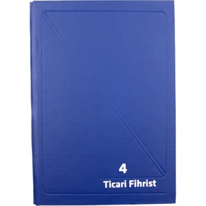 16X23 4 Lü Ticari Fihrist