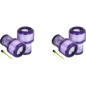 V12 Slim Için 4 Adet Hepa Filtre Mutlak Ekstra/toplam Temiz/elektrikli Süpürge 971517-01 (Yurt Dışından)
