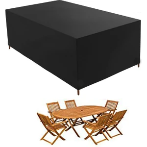 Cover Bahçe Masası Mobilya Koruma Örtüsü Kılıfı Su Geçirmez Masa Sandalye Yağmur Toz Kir Önleyici Branda 160X160