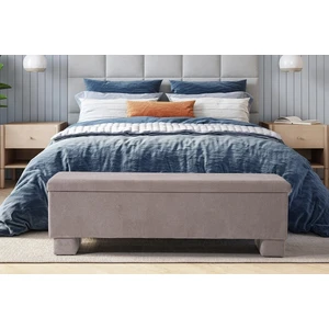 Breda Home Concept Side Lüks Sandıklı Yatak Ucu Pufu Bench