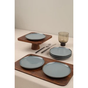 Kütahya Porselen Moderna 6 Parça 15CM Pasta Tabağı Mavı