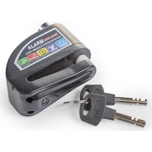 Alarmlı Motosiklet Disk Kilidi 110DB Siyah