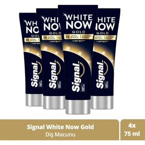 White Now Gold Işıltı Diş Macunu 75ML X4