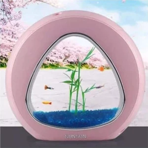 Sunsun Ya02  6 Lt Komple  Akvaryum Her Şey İçinde  led ışıklı