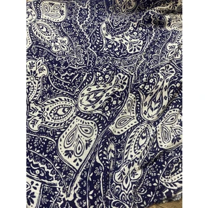 Türkanlar Home Çift En Pamuklu Bürümcük Viskon Metre Kumaş ( Elbise-Etek-Kimono-Pareo-Pantolon-Şort)