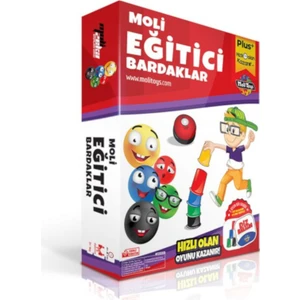 Moli Eğitici Bardaklar – 2 Oyun 1 Arada – Eğitici, Zeka ve Strateji Oyunu