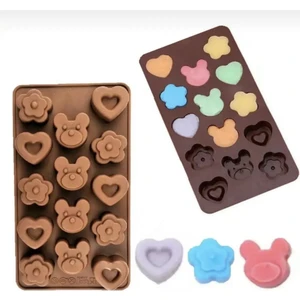 Pastry Planet Silikon Çikolata Kalıbı Ayıcık Figürlü
