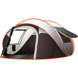 5-8 Kişilik Hızlı Kurulum Otomatik Kamp Çadırı Sineklikli Su Geçirmez 280X210X120CM 4 Mevsim