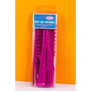 8'li Saç Tarağı Seti Care Taşınabilir Kuaför Makyaj Çantalı Profesyonel Ürün Renkli