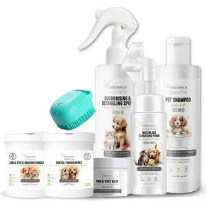 Şampuan Durulamasız Köpük Pati Burun Balm Göz Kulak Diş Mendil Kıtık Açıcı Vegan Organik Bitkisel