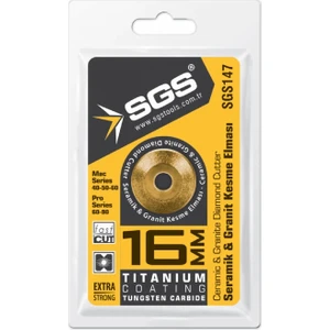 Seramik ve Granit Kesme Elması Titanyum 16 mm SGS147