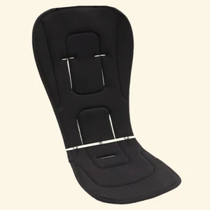Pera Baby Cybex Bebek Arabalarına Özel Puset Minderi - Seat Liner - Iç Ped (Tüm Cybexler ile Uyumlu) Siyah Renkli Seat Liner