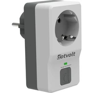 Tekli Akım Korumalı Priz Beyaz Anahtarlı Surge Hunter 1050 Joule