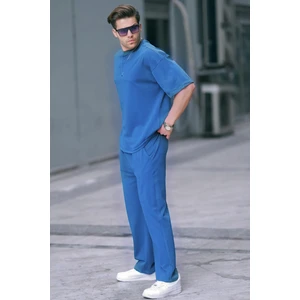 CMZ Collection Erkek Yeni Sezon Bisiklet Yaka Trend Eşofman Takımı