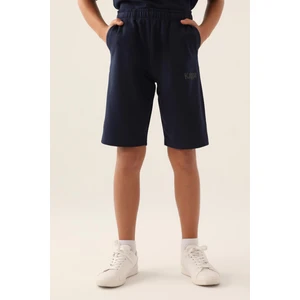Authentic  Chaim Erkek Çocuk Lacivert Regular Fit Şort