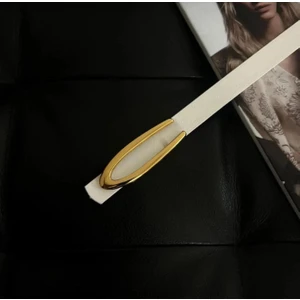 ZR Accessory Uzun Tokalı Ince Kadın Kemeri, Ceket Kemeri, Gömlek Kemeri, Elbise Kemeri