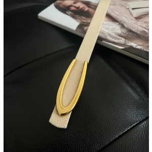 ZR Accessory Uzun Tokalı Ince Kadın Kemeri, Ceket Kemeri, Gömlek Kemeri, Elbise Kemeri