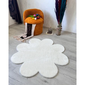 Trivago Halı Yıkanabilir Yumuşak Peluş Post Papatya Çocuk Odası Oturma Odası Salon Mutfak Halısı
