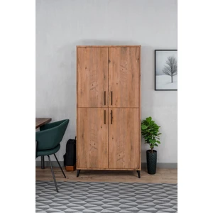 One Art Home Practical Çok Amaçlı Kapaklı Kiler Ayakkabılık Mutfak Erzak Dolabı